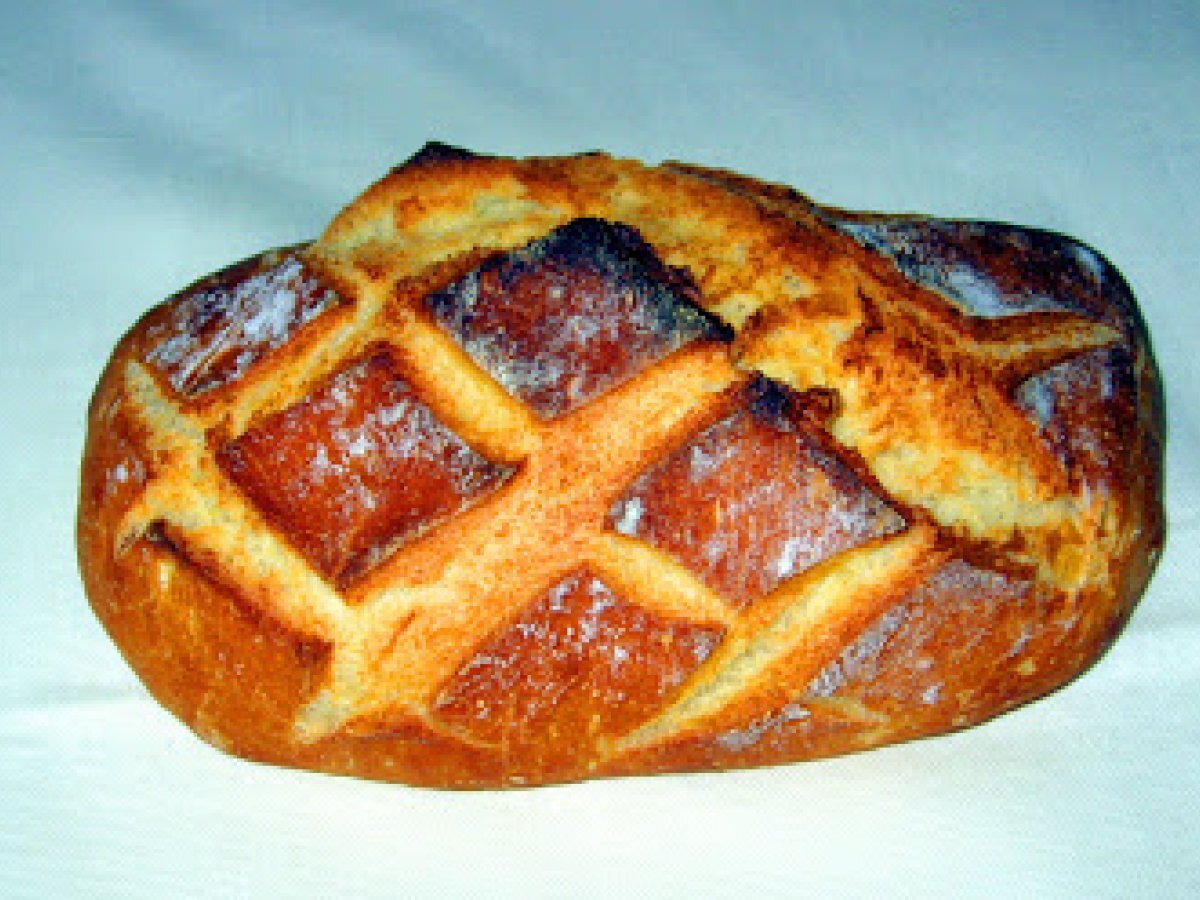 Ciabatta di semola di grano duro com Lievito Madre