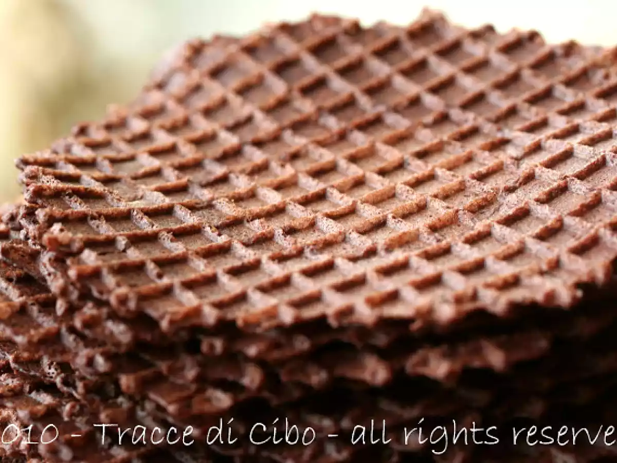 CIALDE CROCCANTI AL CACAO