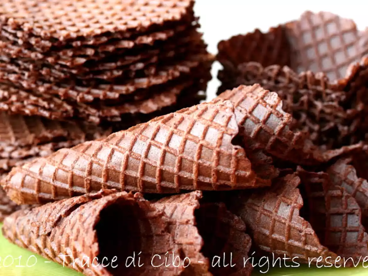 CIALDE CROCCANTI AL CACAO - foto 2