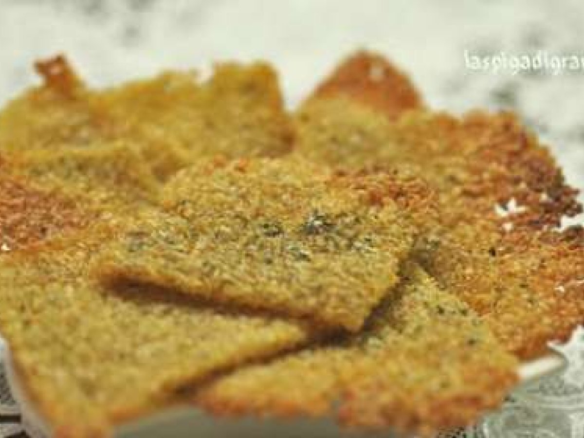 Cialde di quinoa ed alghe nori