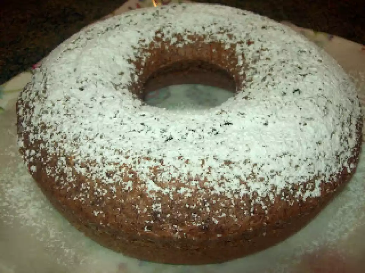 CIAMBELLA AL BUDINO E CIOCCOLATO!