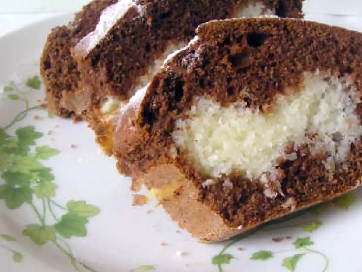 Ciambella al cacao con cuore di cocco - foto 2