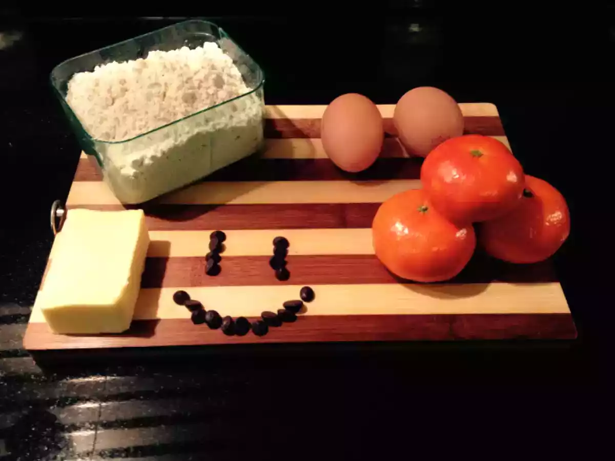 Ciambella al mandarino con gocce di cioccolato fondente - foto 2