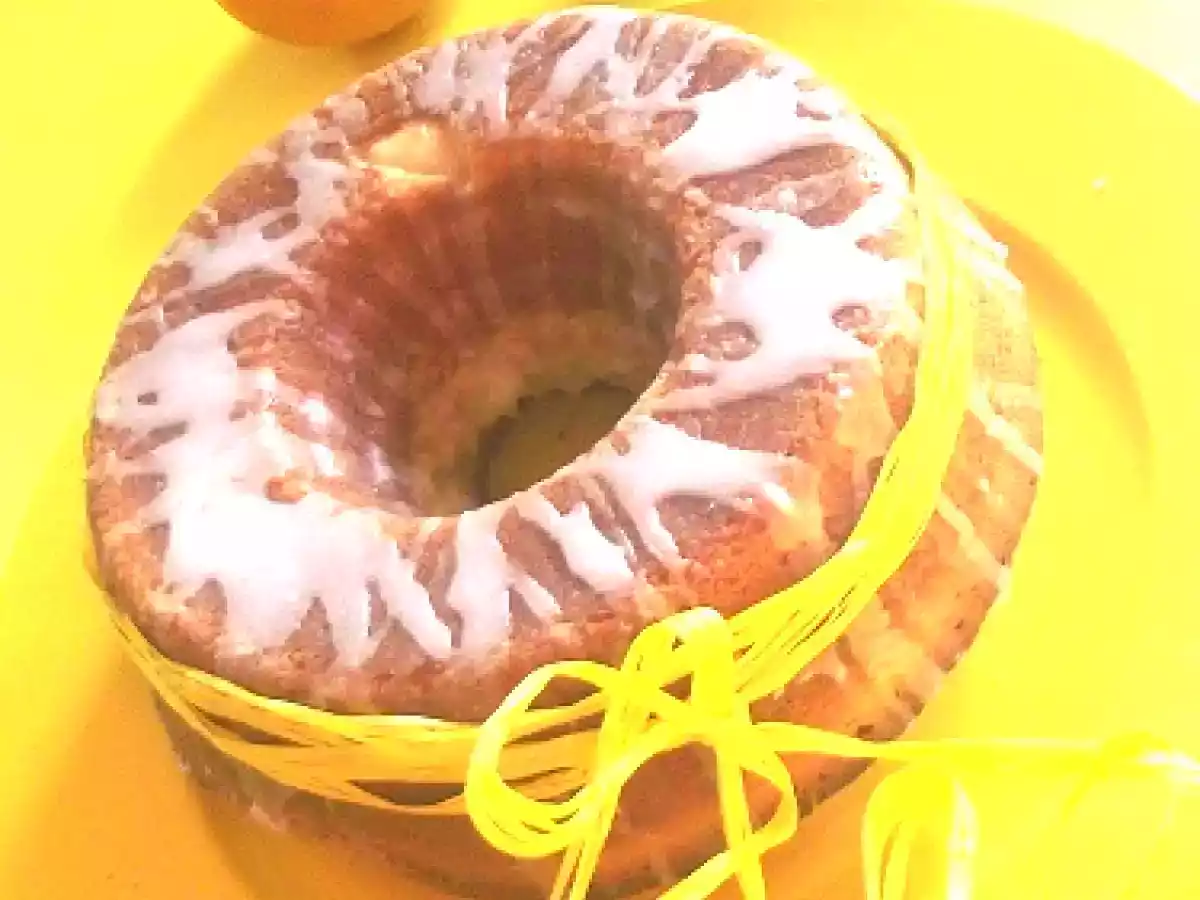 Ciambella all'arancia e yogurt