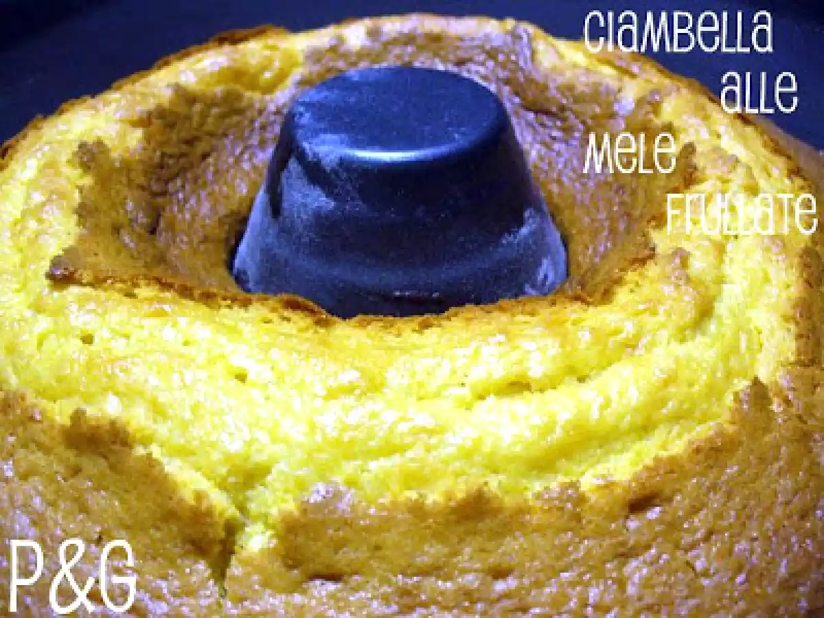 Ciambella alle mele frullate al profumo di limone - foto 4