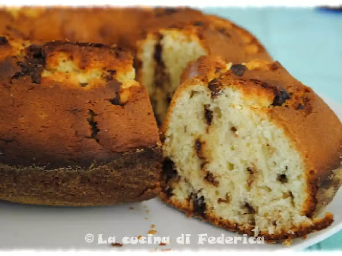 Ciambella con philadelphia yo e cioccolato - foto 2