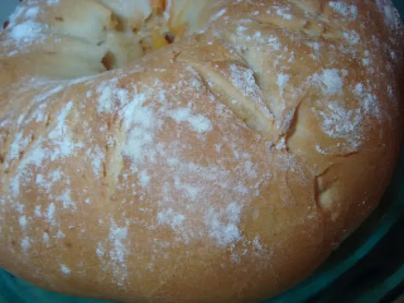 Ciambella di pane con 'nduja e provola, foto 1