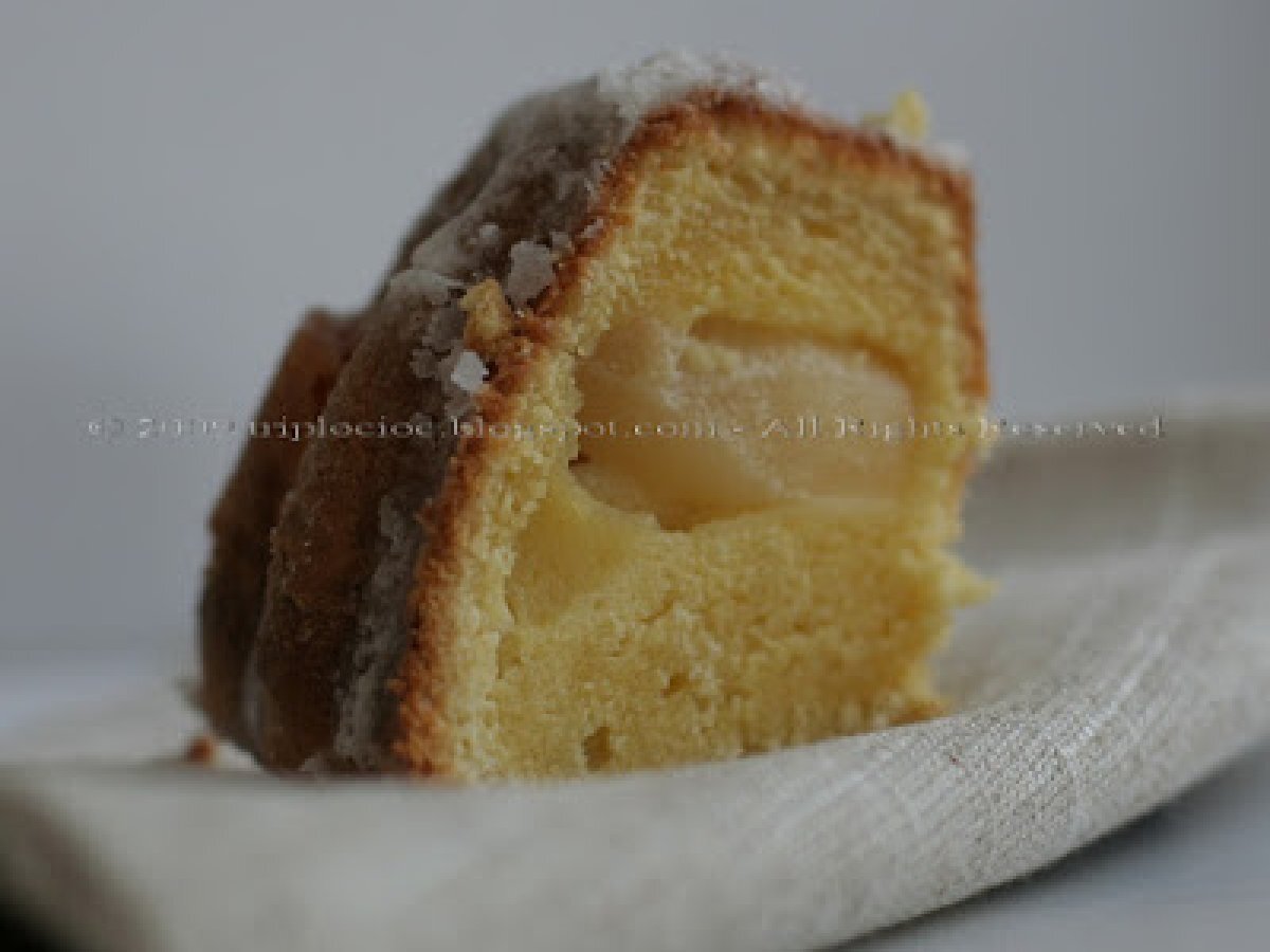 Ciambella di pere e cioccolato bianco - foto 3