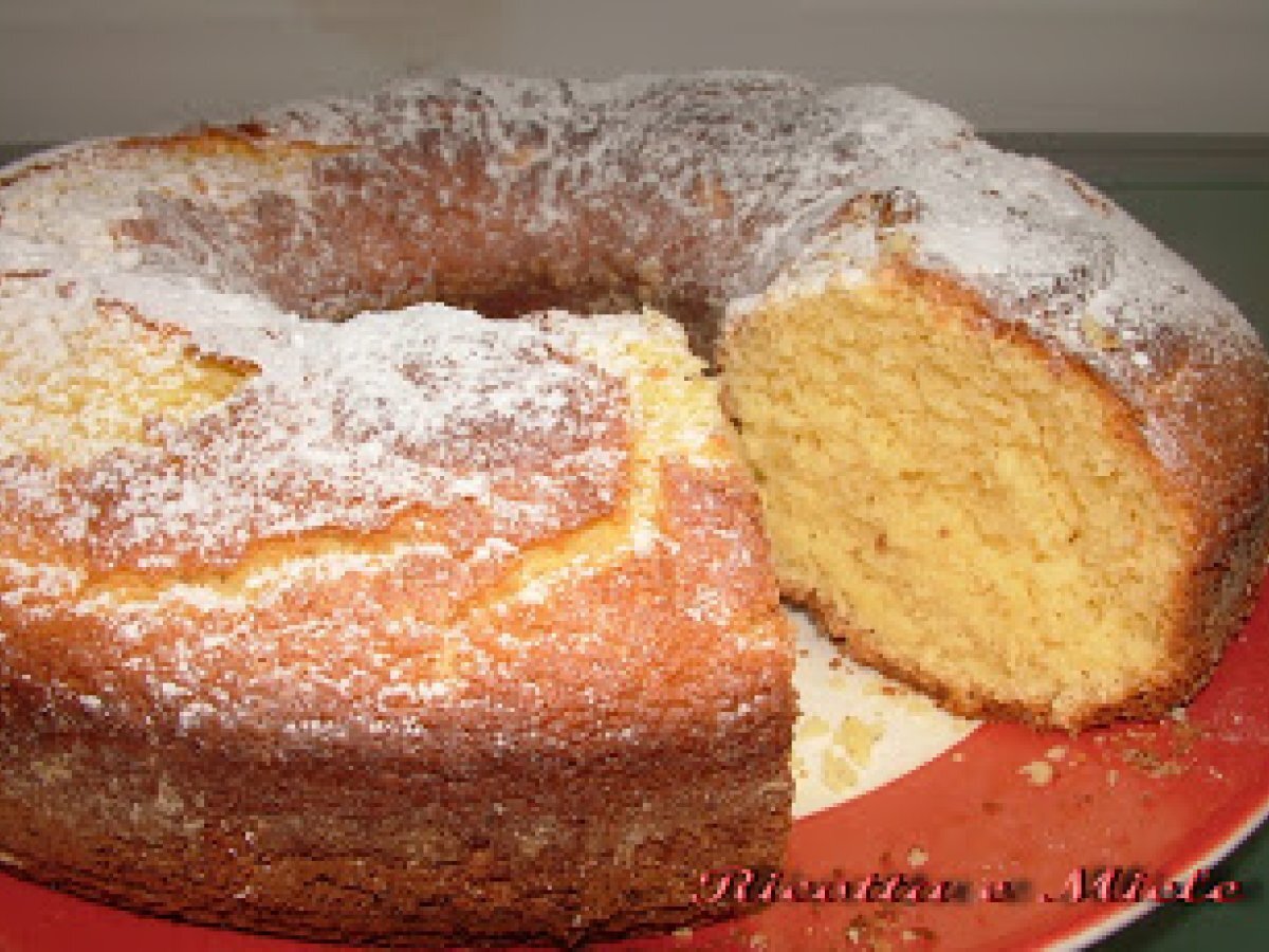 Ciambella di ricotta/ Rosca de ricota