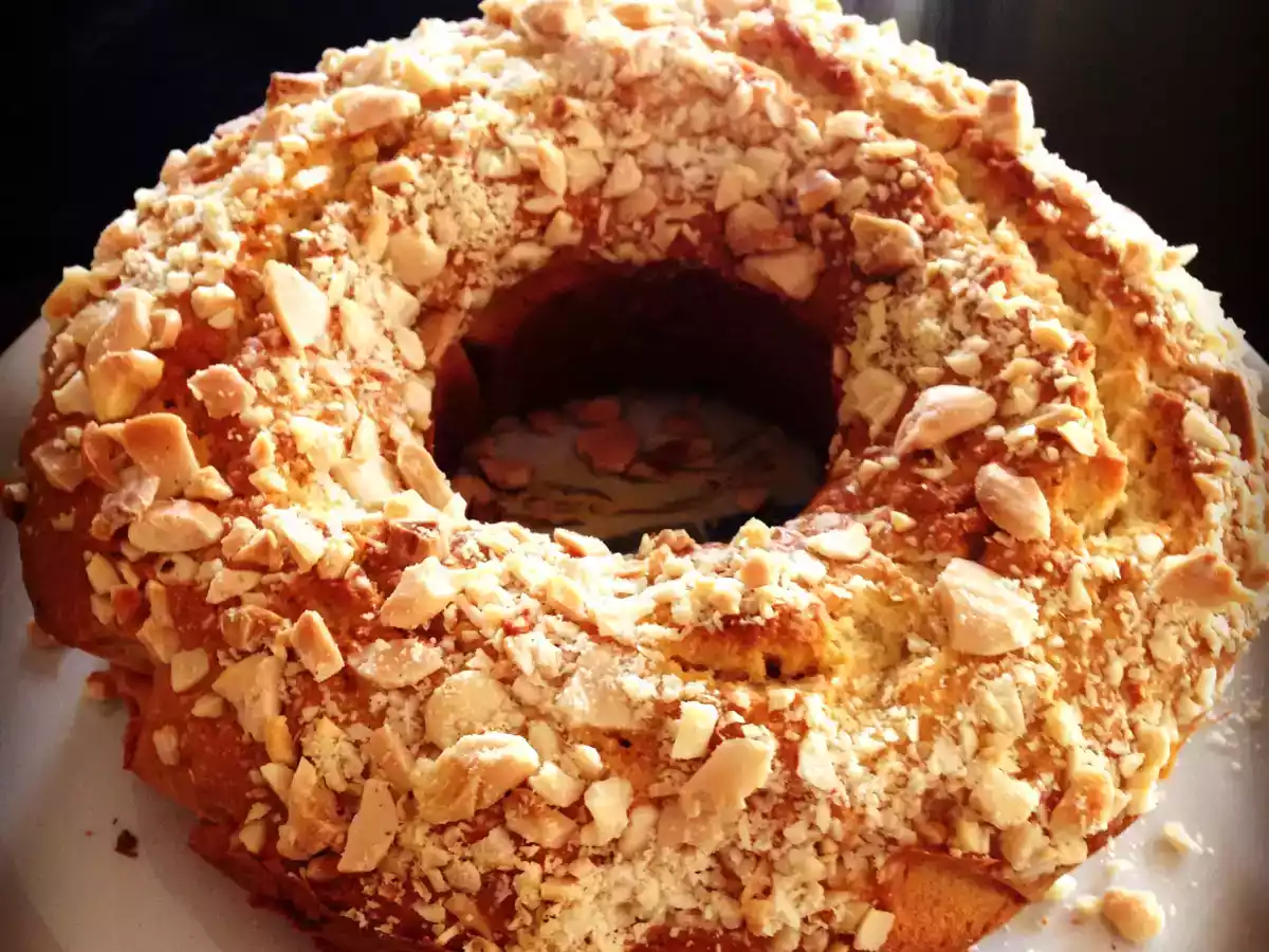 Ciambella Miele e Mandorle