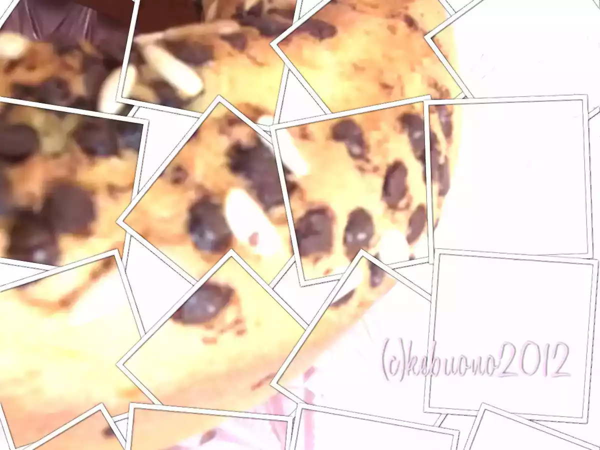 Ciambella ricotta pinoli e gocce di cioccolato