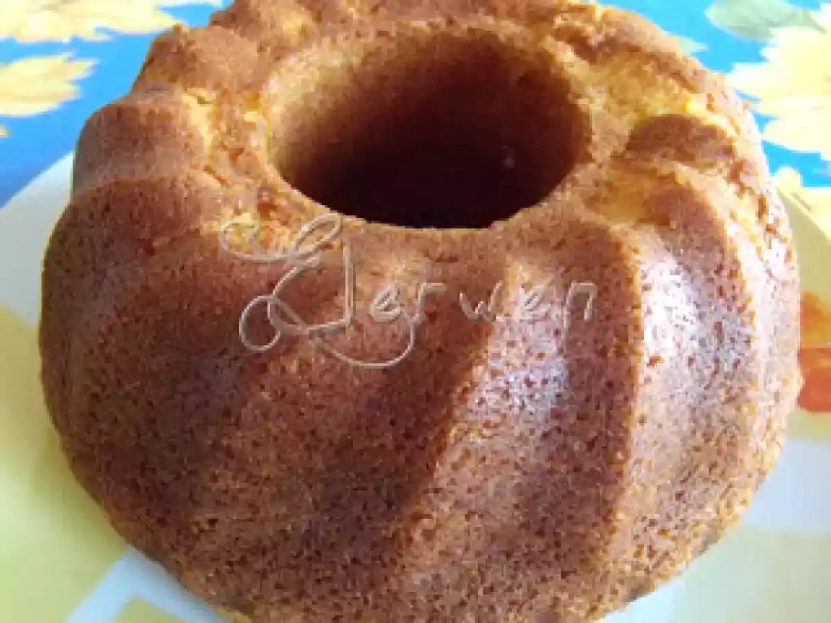 Ciambella sofficissima all'acqua di Adelaide Melles