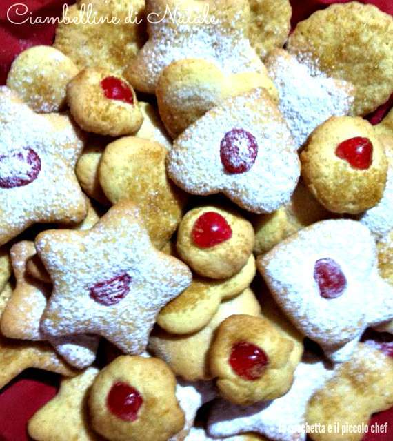 Tronchetto Di Natale Di Sal De Riso.Ciambelline Di Natale Ricetta Petitchef