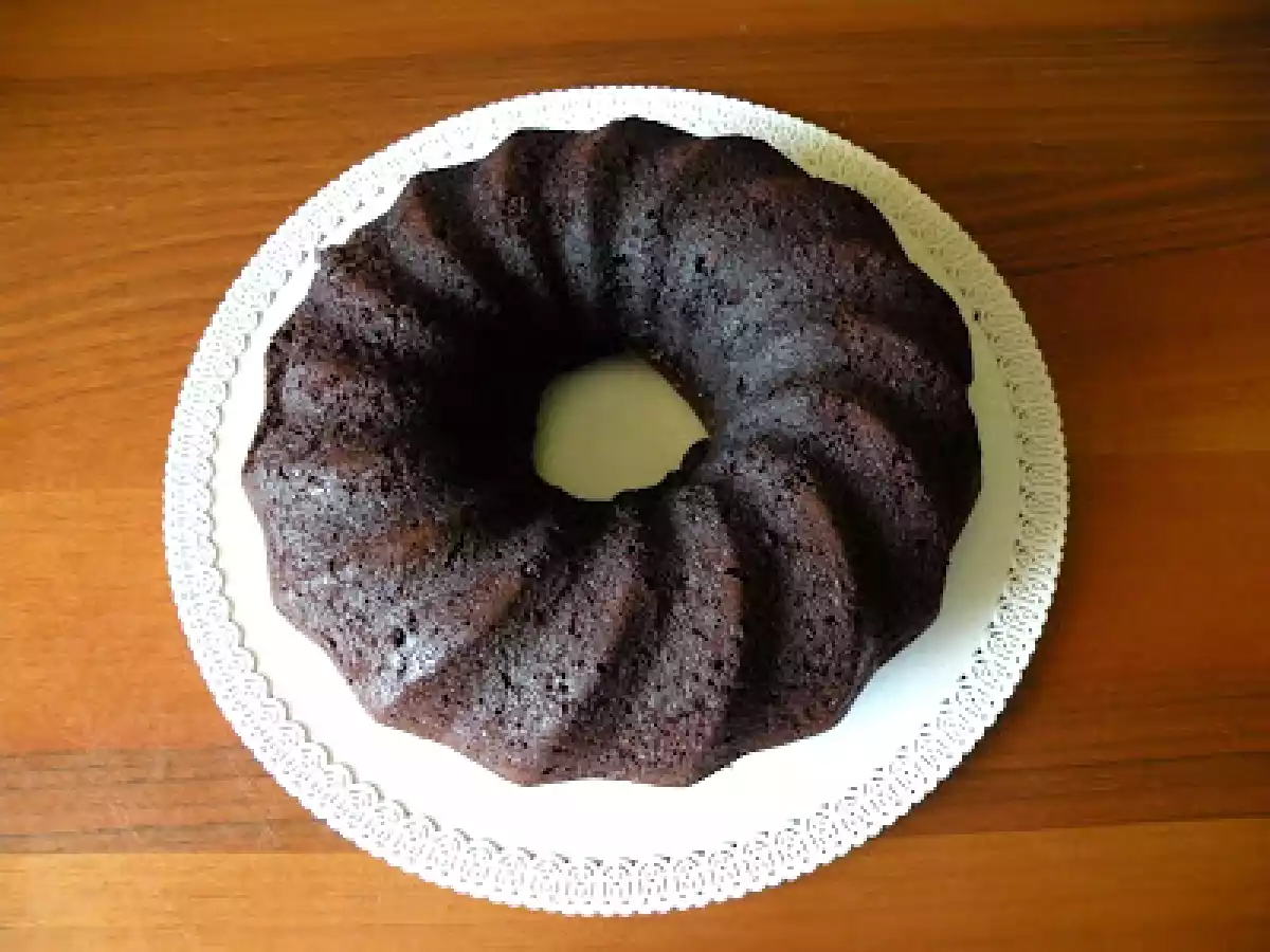 Ciambellone ai lamponi con...niente! - foto 3