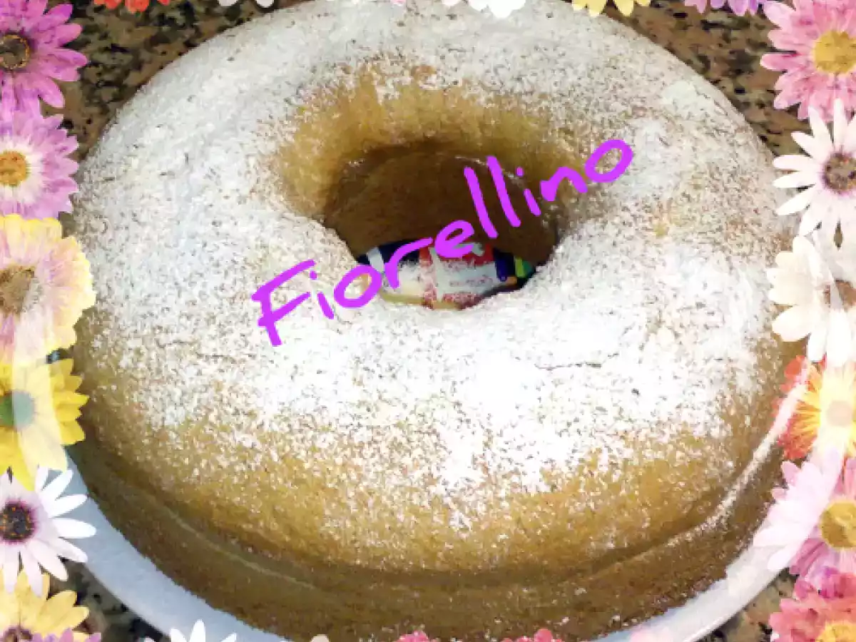 Ciambellone al cocco e lavanda