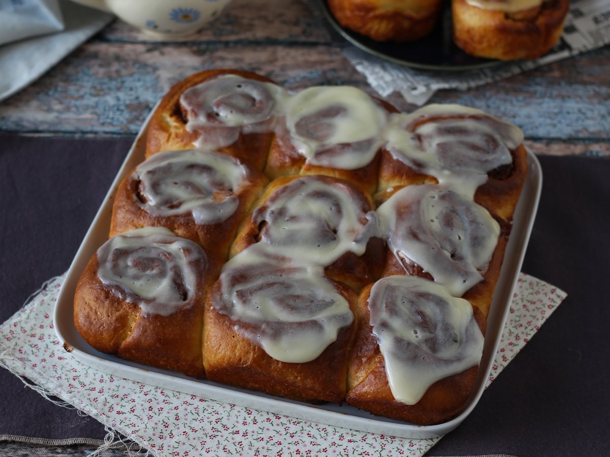 Cinnamon rolls, la ricetta facile per preparare delle soffici girelle alla cannella, foto 7