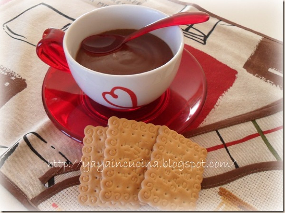 Cioccolata in tazza al microonde