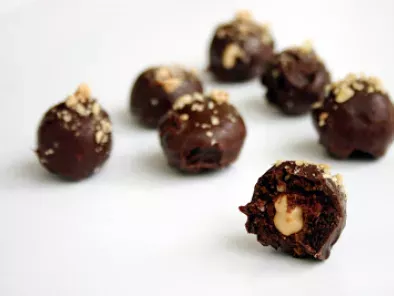 Cioccolatini al Baileys con nocciole e nutella