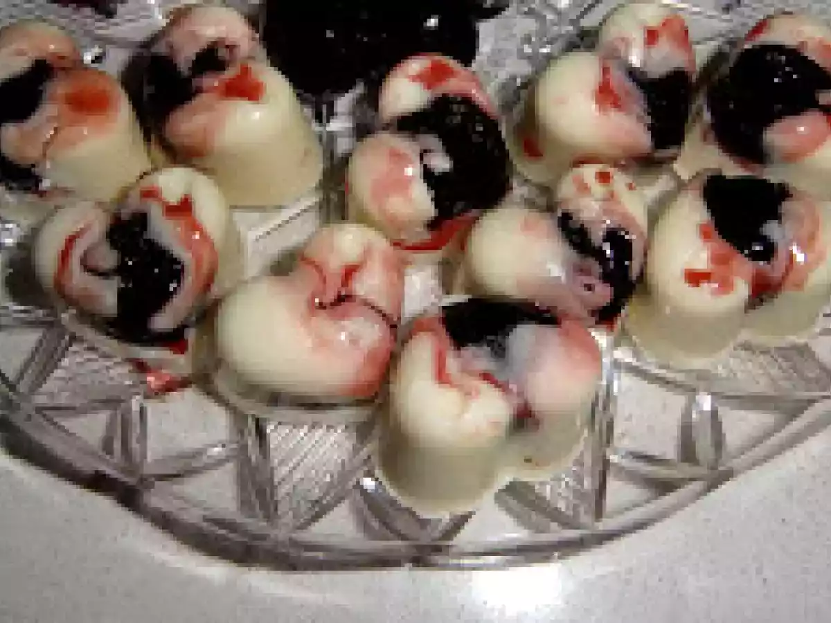 CIOCCOLATINI BIANCHI ALL'AMARENA