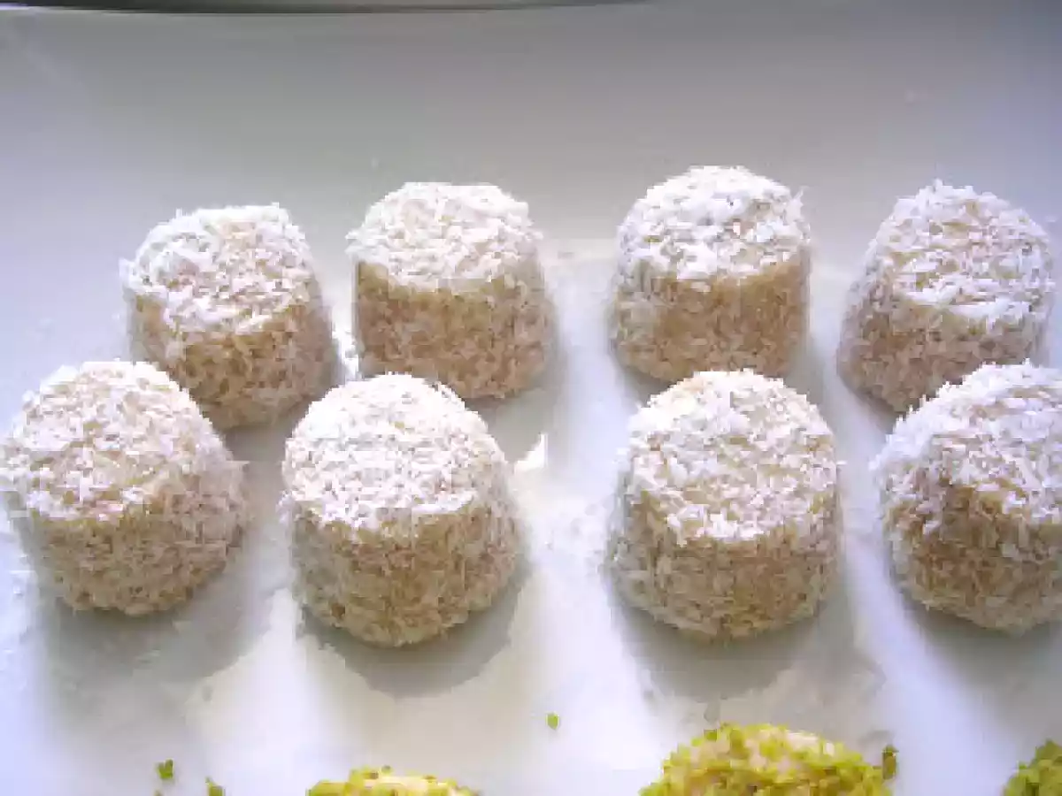 Cioccolatini Raffaello al Cocco e al Pistacchio - foto 3