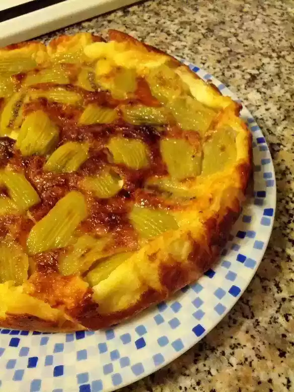 Clafoutis ai kiwi