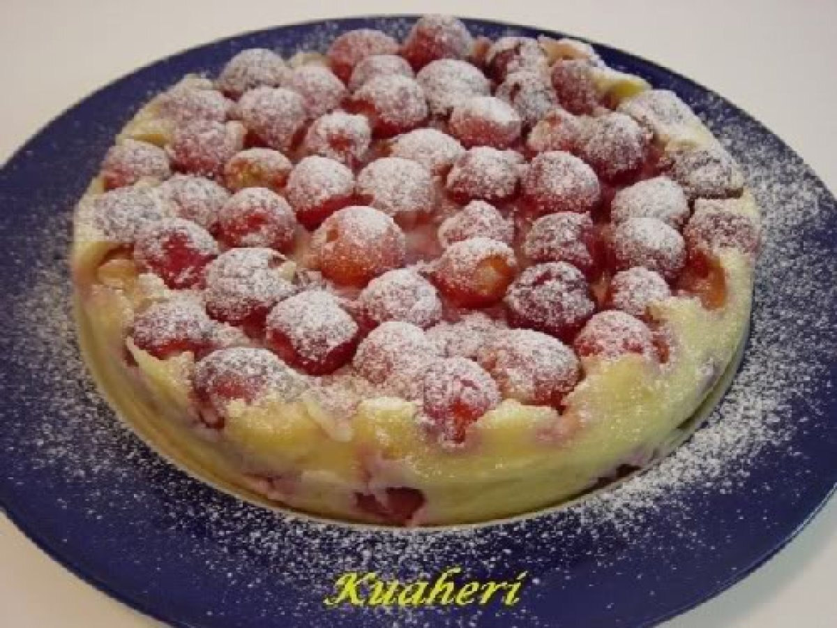 Clafoutis di ciliegie in pentola a pressione - foto 2