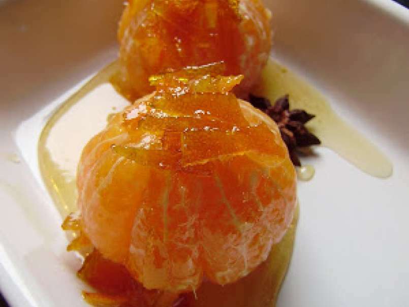 Clementine glassate al limone e anice stellato, foto 1