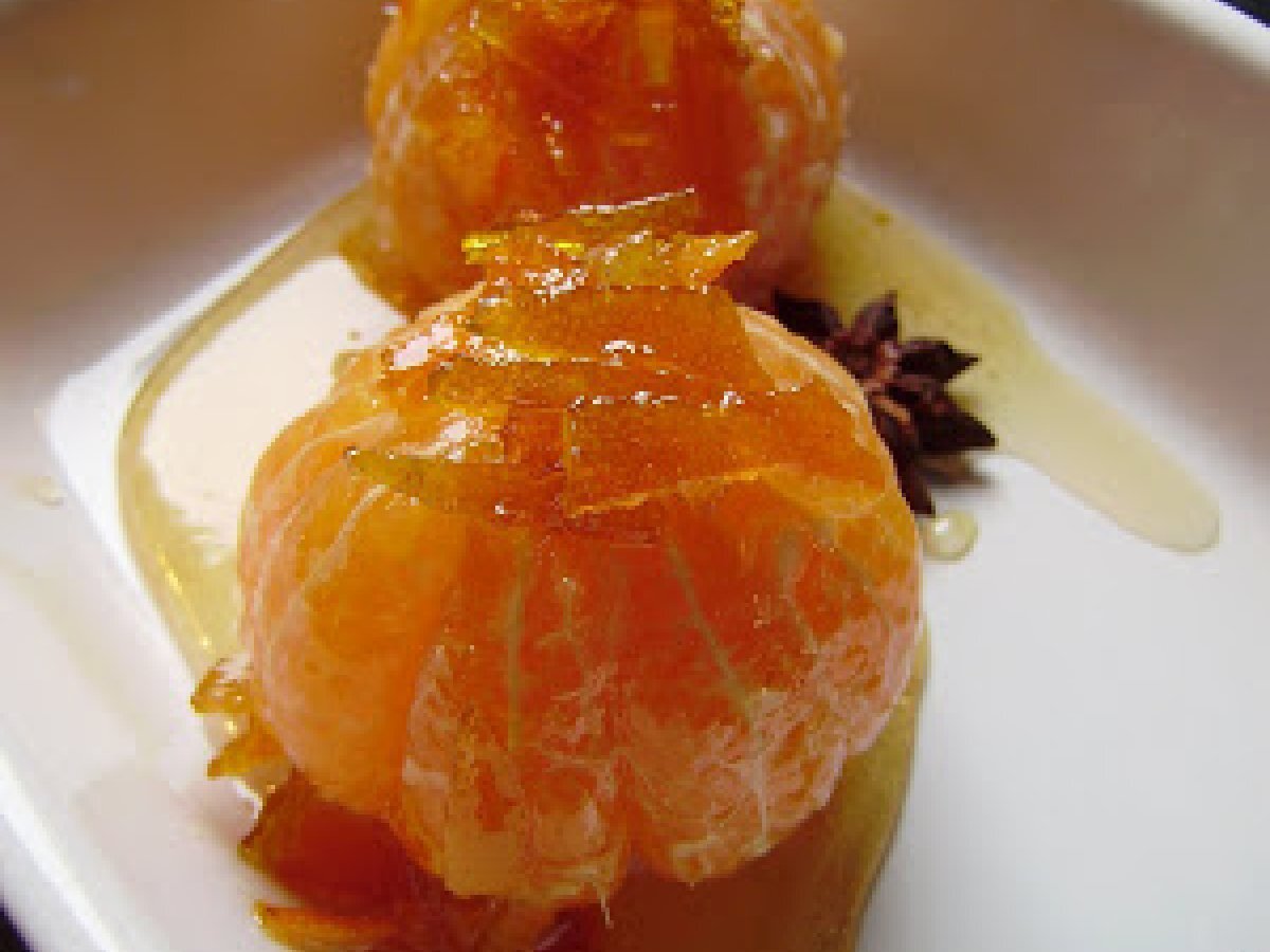 Clementine glassate al limone e anice stellato, foto 1