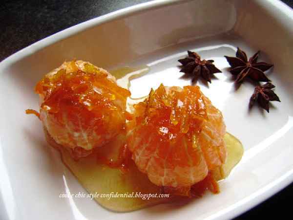 Clementine glassate al limone e anice stellato, foto 3