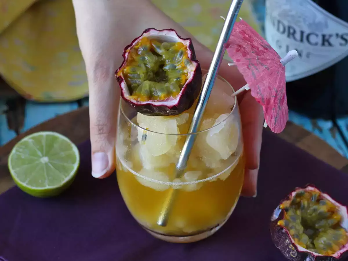 Cocktail granita gin e frutto della passione: la bevanda rinfrescante dell'estate! - foto 2