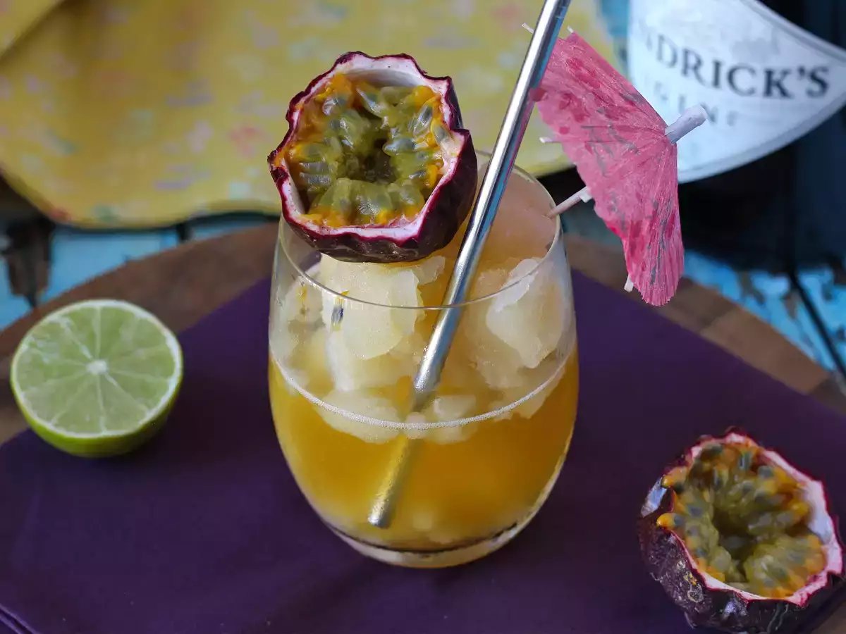 Cocktail granita gin e frutto della passione: la bevanda rinfrescante dell'estate! - foto 4