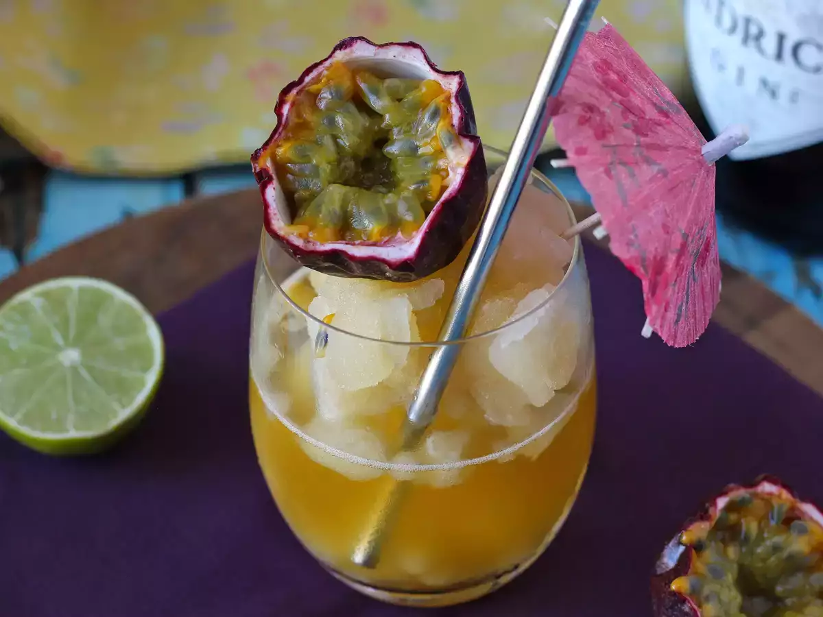 Cocktail granita gin e frutto della passione: la bevanda rinfrescante dell'estate! - foto 5