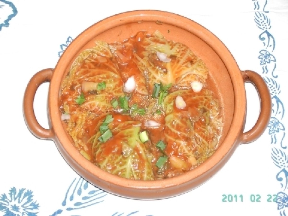 Coiettas (involtini di verza)