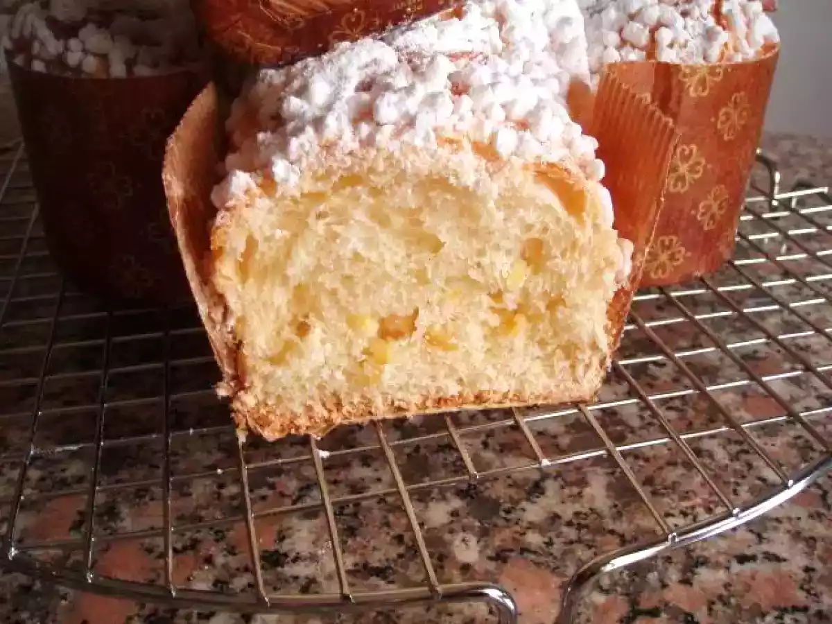 Colomba a lievitazione naturale delle sorelle Simili adattata al TM31 da miriam