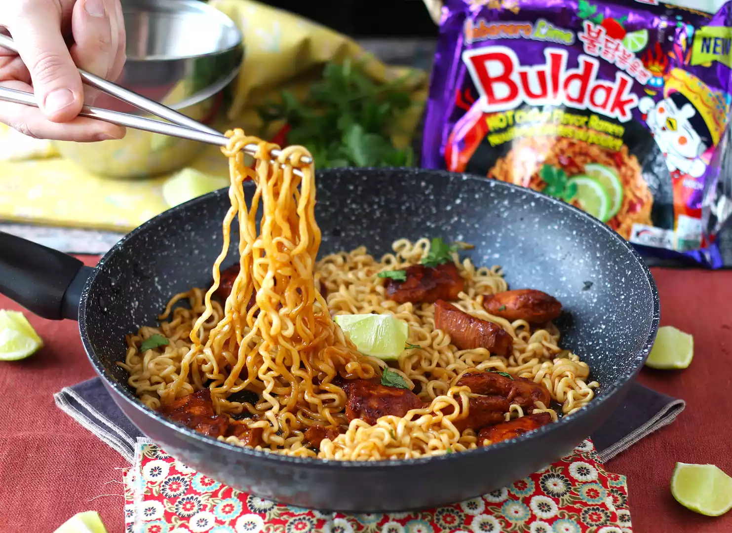 Come cucinare i buldak habanero lime?