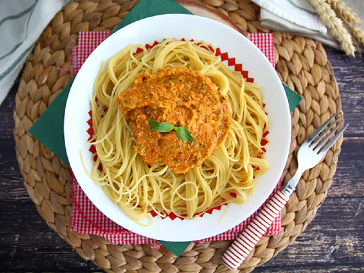 Come preparare il pesto rosso