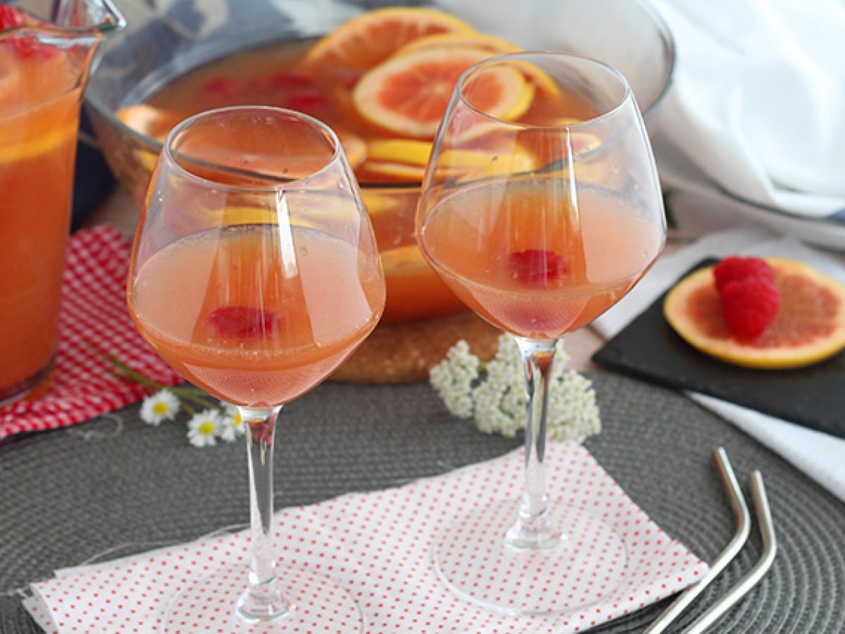 Come preparare la sangria rosé?