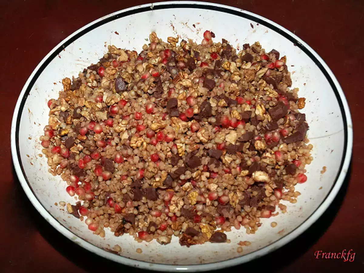 COME PROMESSO :ecco il nostro grano cotto.