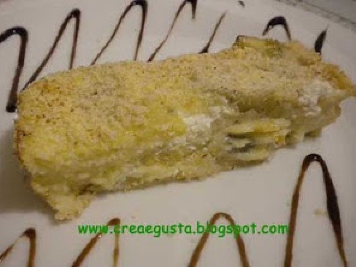 Come riciclo il purè di patate. Con un gustoso tortino, foto 1