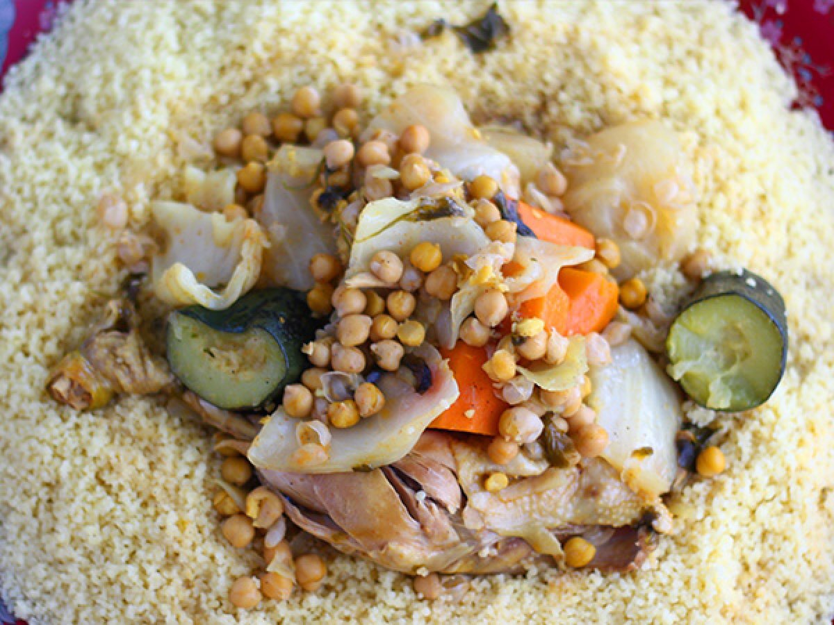 Come si cucina il Cous cous di pollo: la vera ricetta Marocchina spiegata passo a passo! - foto 3