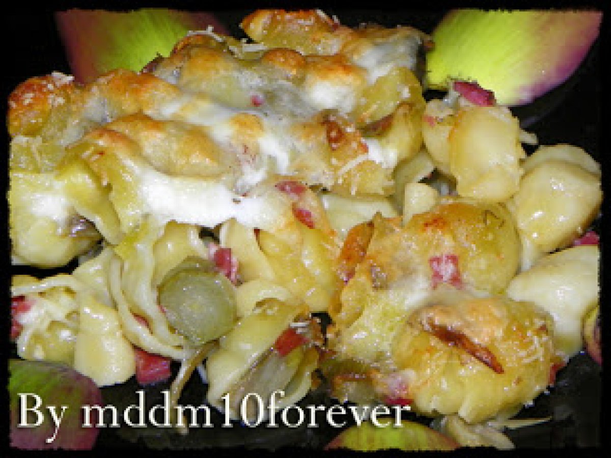 CONCHIGLIE AL FORNO CON CARCIOFI E BRESAOLA - foto 2