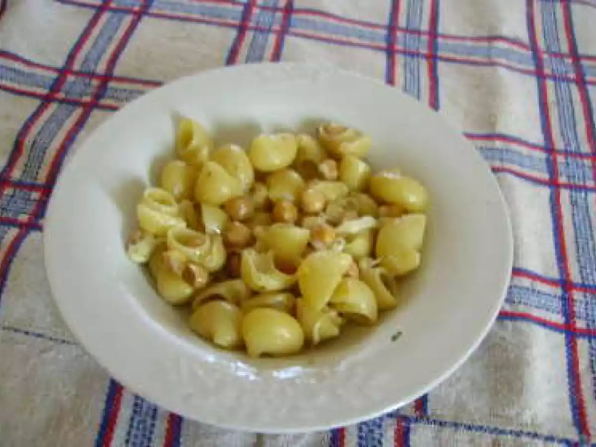 Conchiglie e ceci