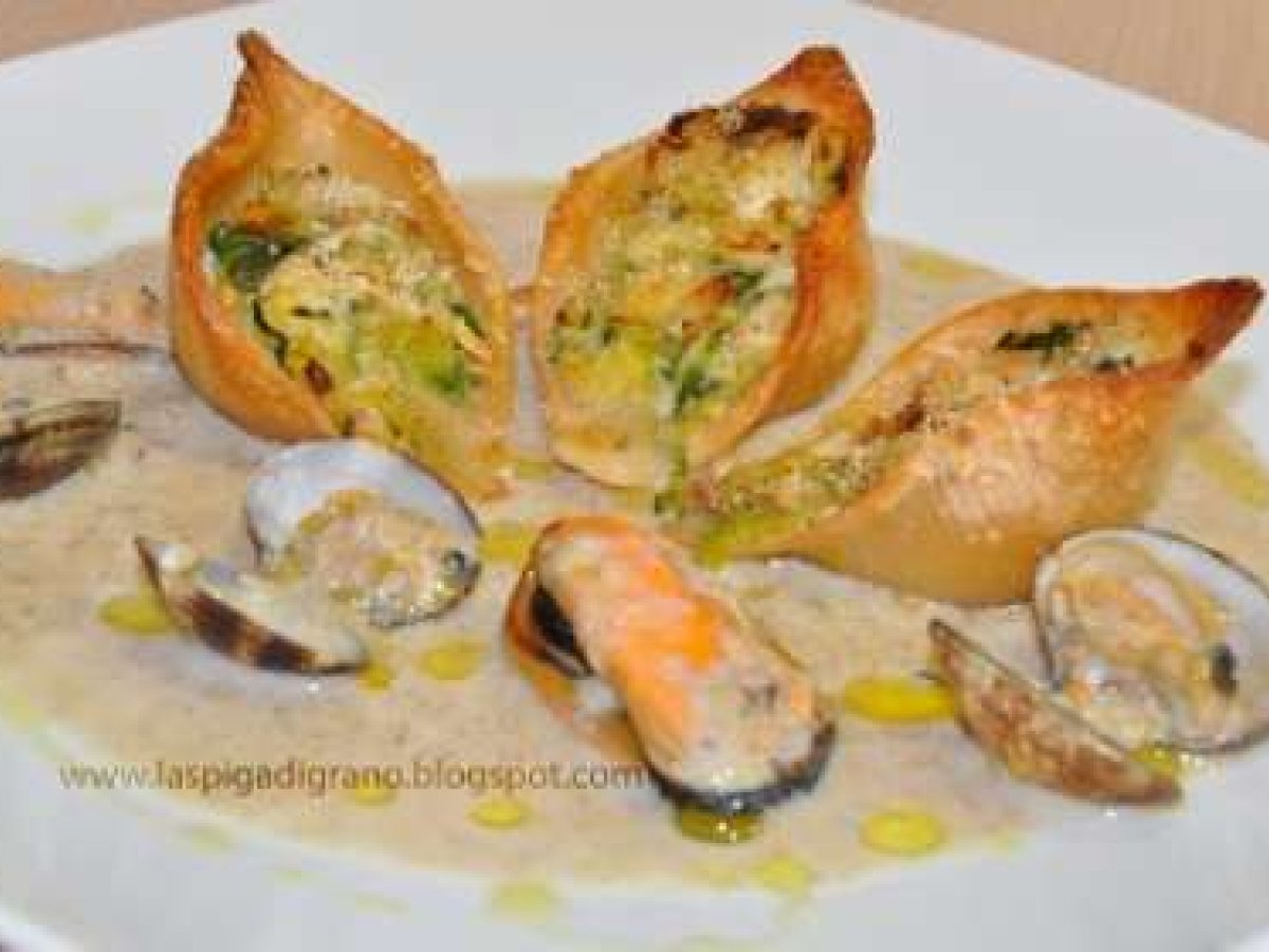 Conchiglioni ai frutti di mare