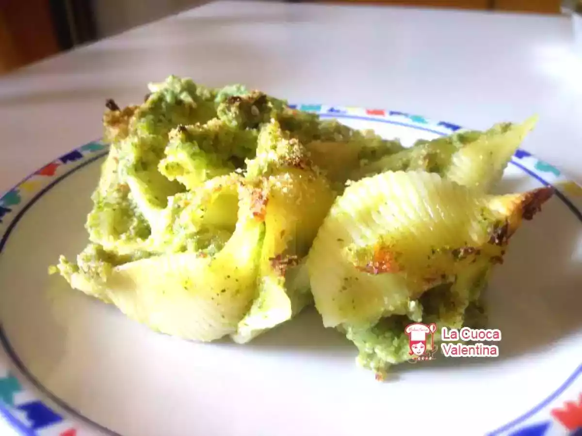 Conchiglioni ripieni con zucchine e ricotta - foto 2