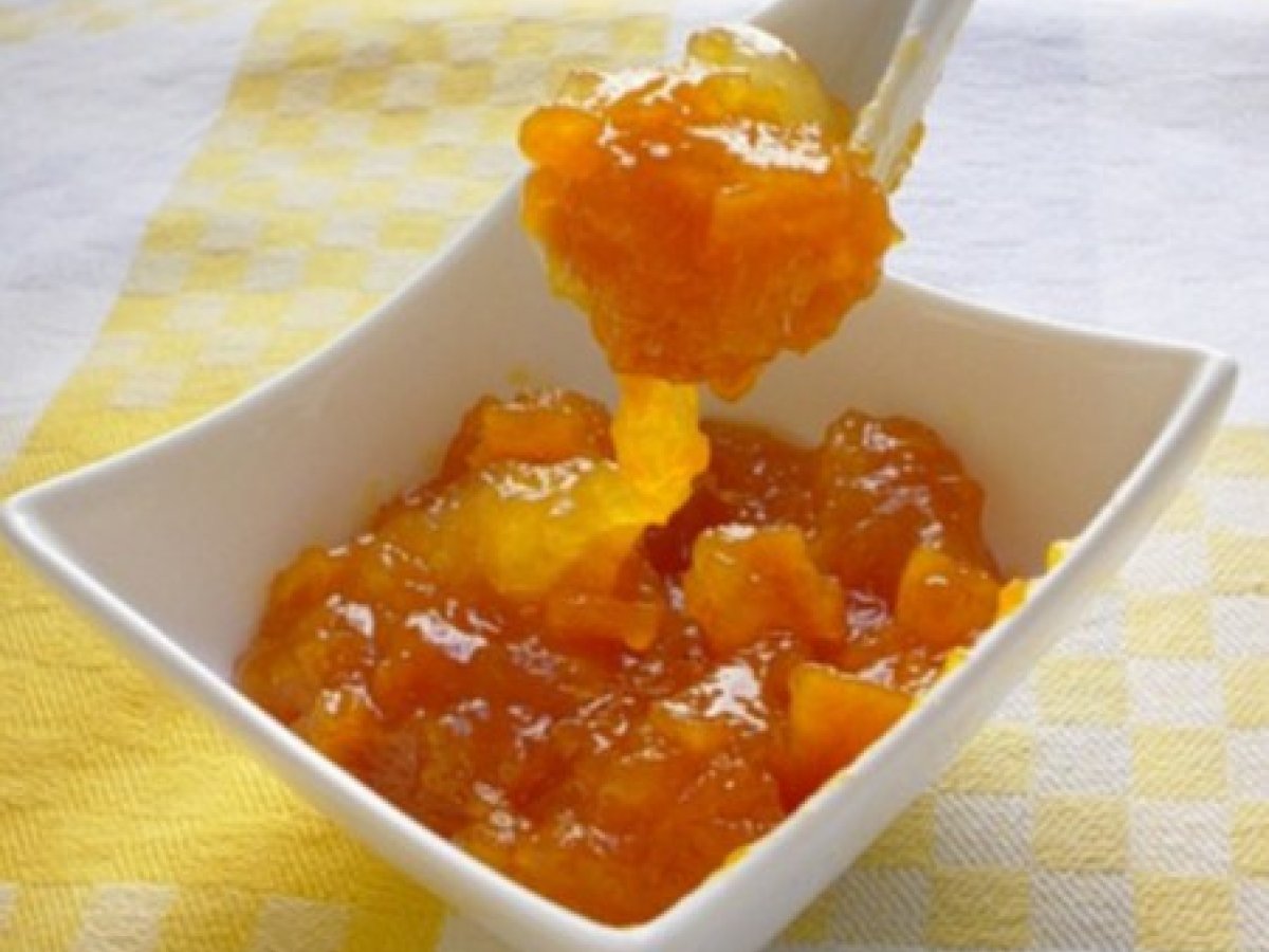 Confettura di zucca pera e zenzero