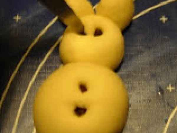 Coniglietti di pane al latte per Pasqua, foto 7