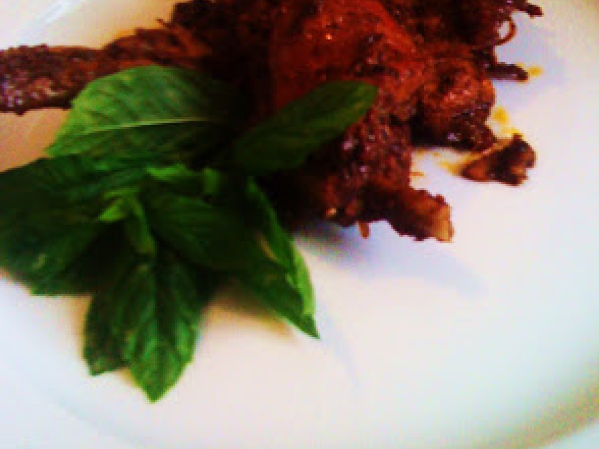 Coniglio all'ischitana rivisitato
