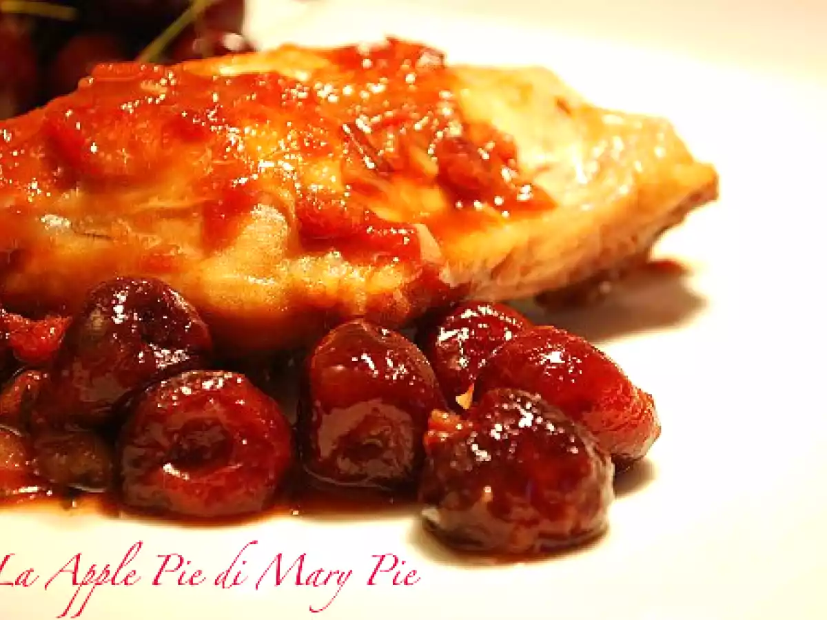 CONIGLIO ARROSTO ALLE CILIEGIE (O ALLE PRUGNE SECCHE) - foto 2