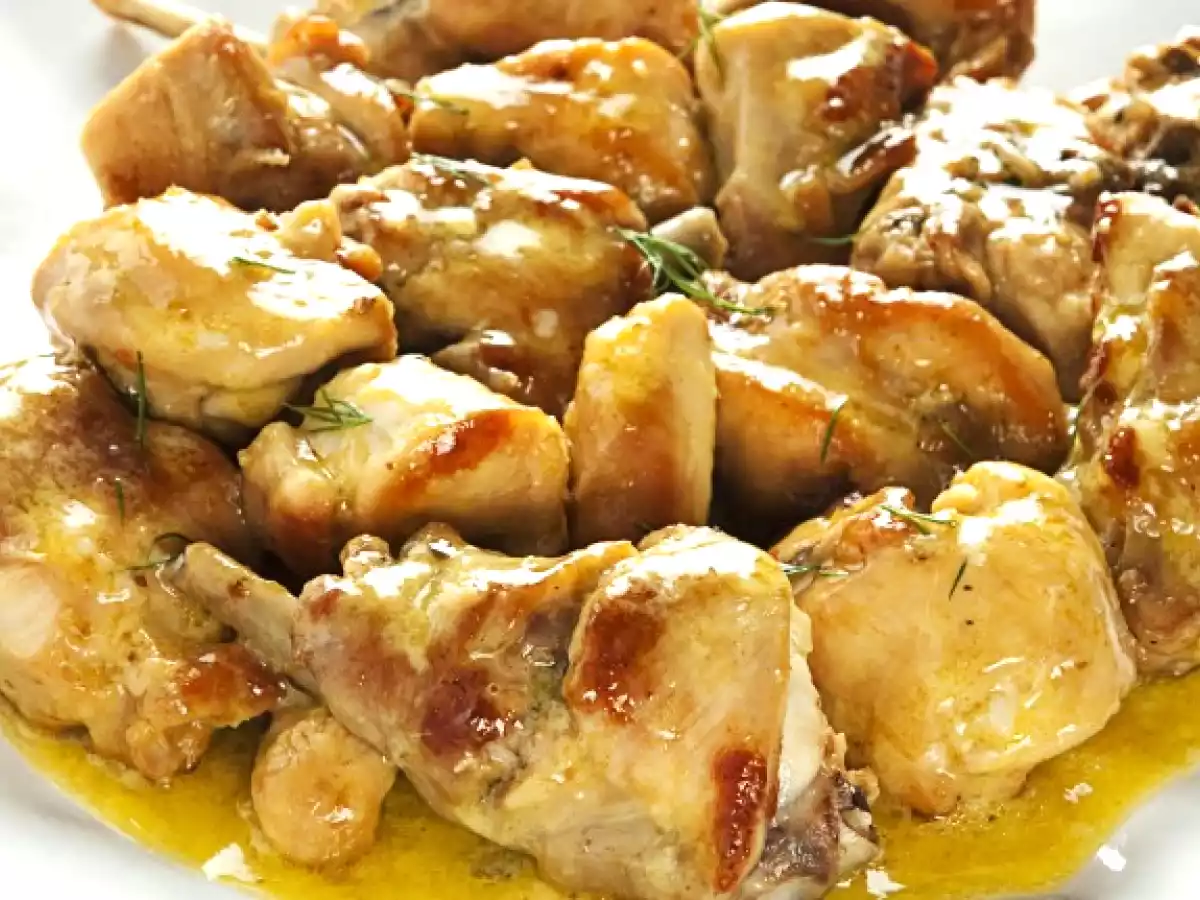 Coniglio in fricassea - Ricetta facile