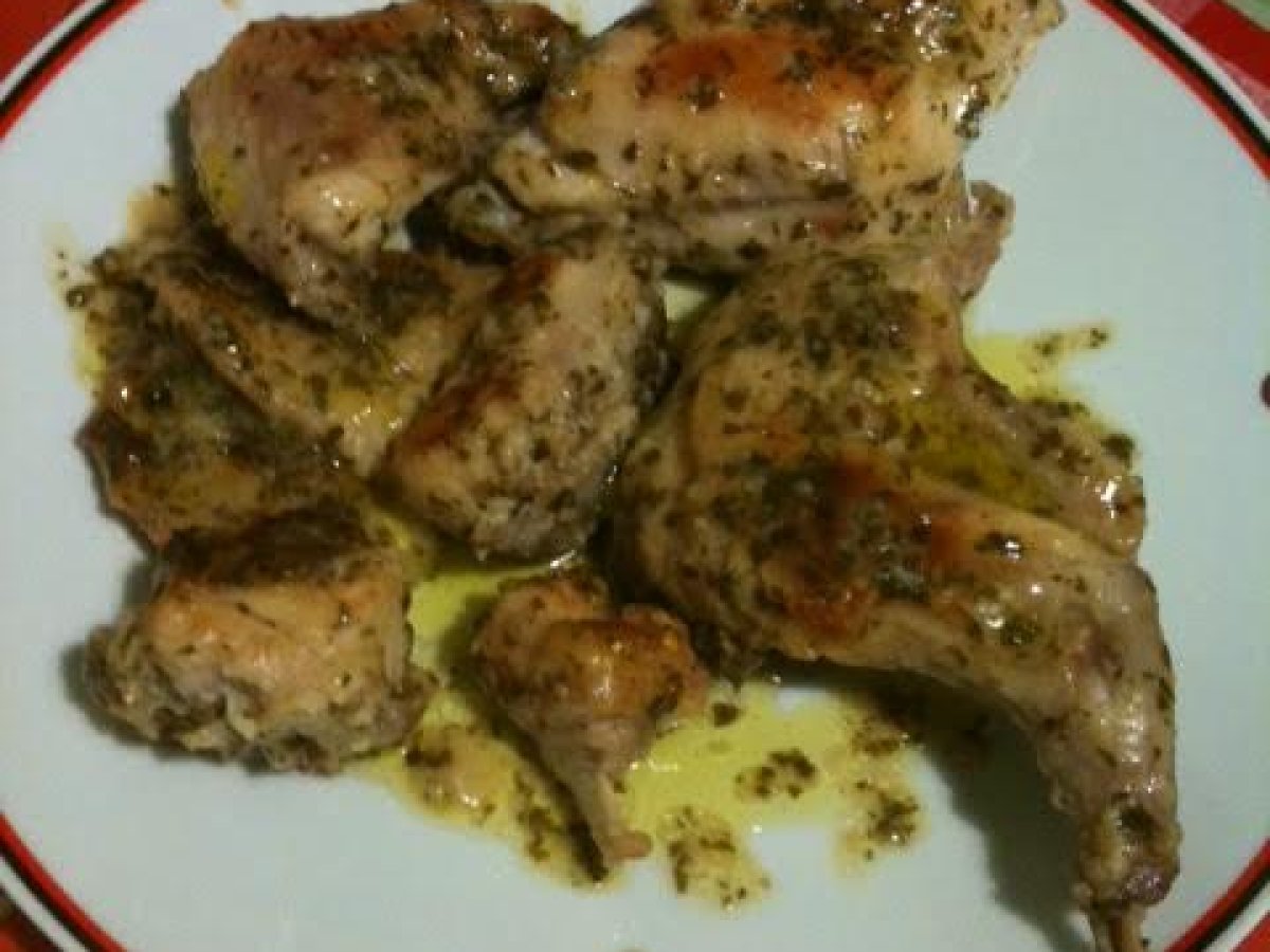 Coniglio in guazzetto al limone